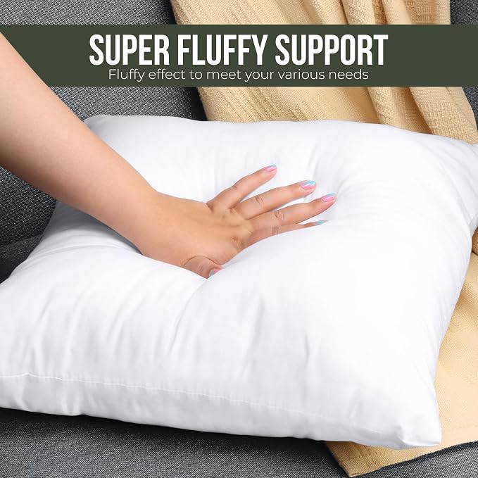 Utopia Bedding Throw Pillows – 18 x 18 Inches Down Alternative Pillows - Image 5