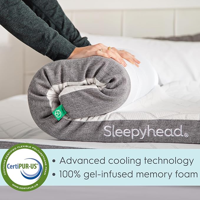 Sleepyhead Queen 3 Inch Premium Gel Mattress Topper – Cooling Gel Memory Foam - Image 6