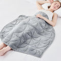 Weighted Lap Blanket 7 lbs for Adults, Luxury Soft Small Weighted Blanket by EazfyPro