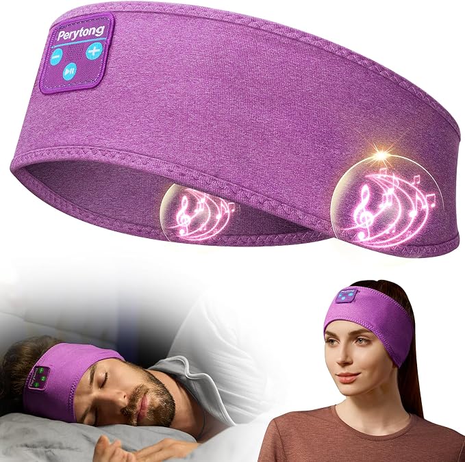 Perytong Sleep Headphones Wireless, Air Travel, Meditation by Perytong