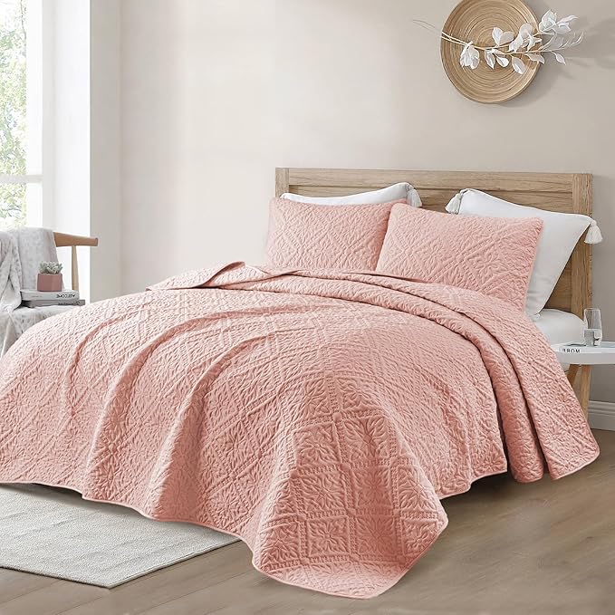 Exclusivo Mezcla Queen Quilt Bedding Set, Lightweight Soft Bedspreads Coverlets - Image 2