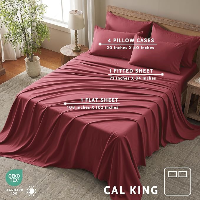Cal King Size Sheets Set - Image 2