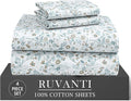 RUVANTI 4 Pcs Cotton Sheets by Ruvanti