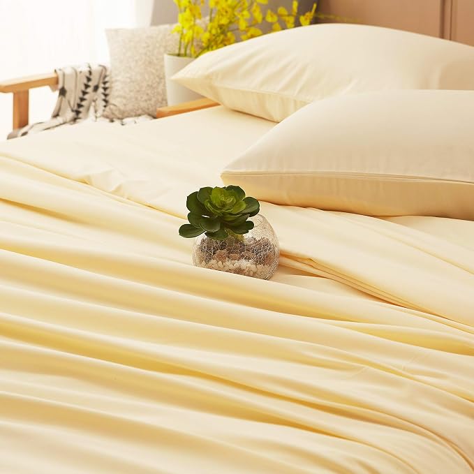 SONORO KATE Bed Sheet Set Super Soft Microfiber 1800 Thread Count Luxury - Image 3