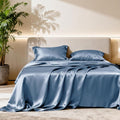 Love's cabin Full Size Satin Sheet Sets by Lovescabin