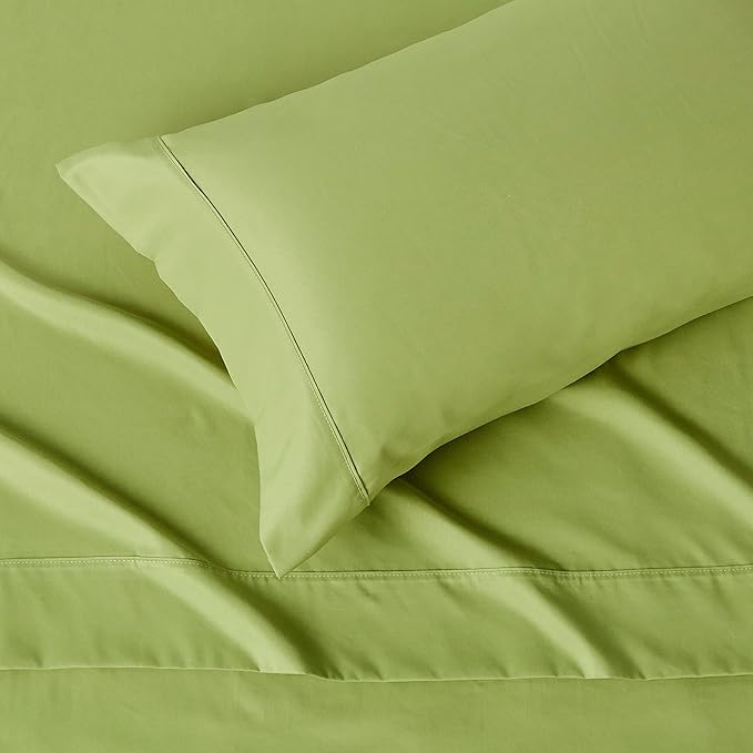 Amazon Basics Lightweight Microfiber 3-Piece Bed Sheet Set, Twin XL, Oliver - Image 3