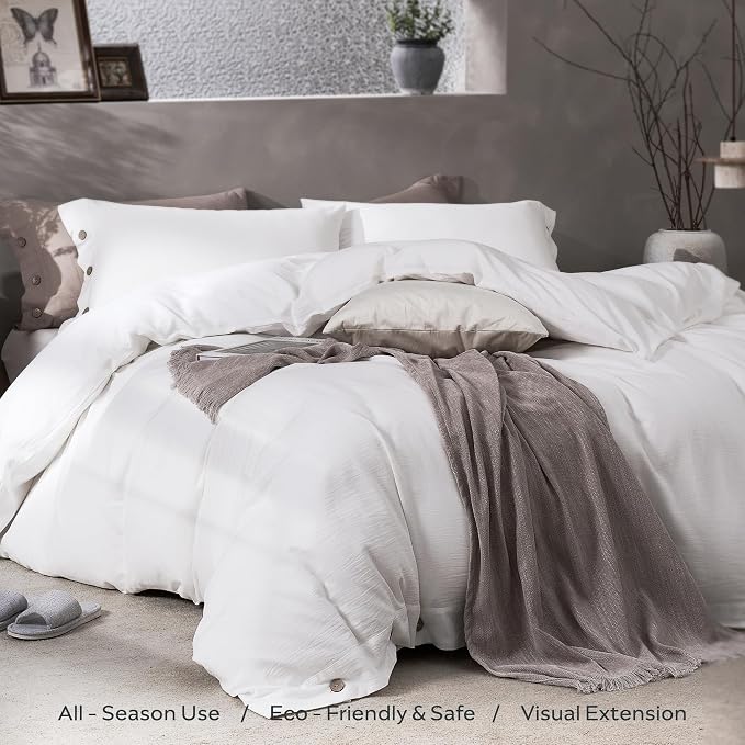 JELLYMONI Washed Cotton Duvet Cover - Image 7