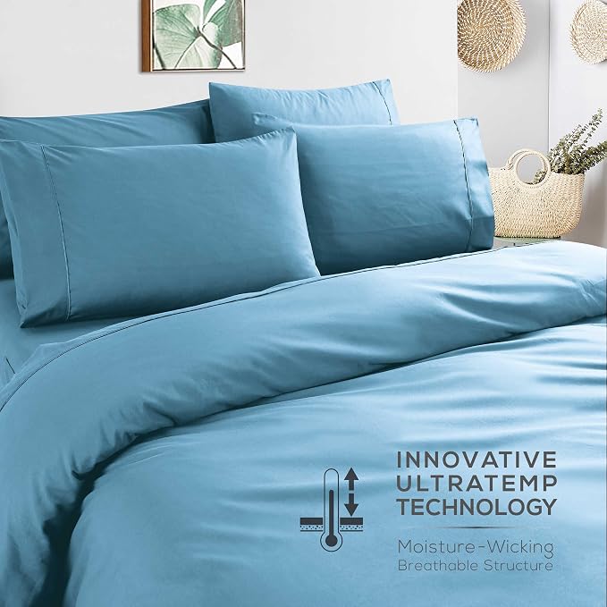 Mueller Luxury 6 Piece Queen Sheet Set - Image 6