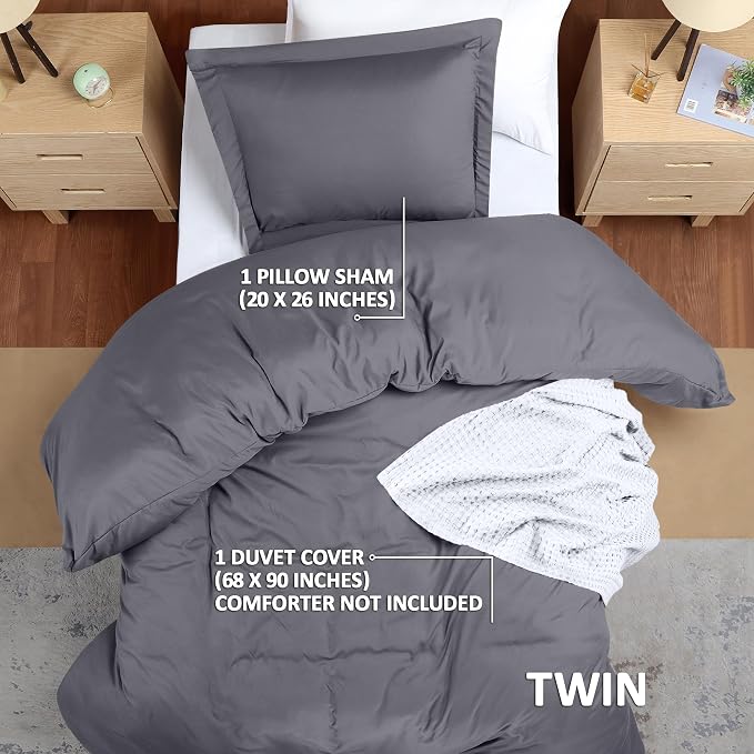 Utopia Bedding Duvet Cover Twin Size - Image 2