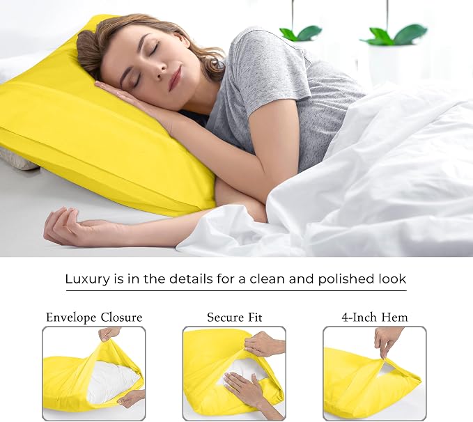 Royale Linens King Pillowcase Set of 2 - Image 7