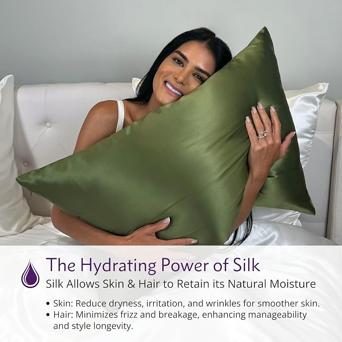 Mulberry Park 100% Silk Pillowcase - Image 4