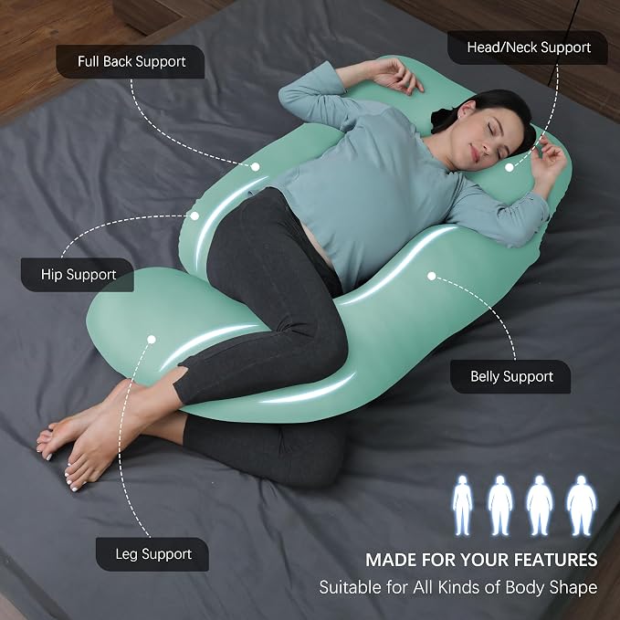 MOON PARK Pregnancy Pillows for Sleeping - Image 2