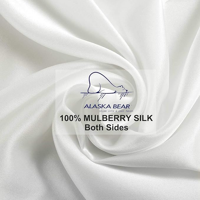 ALASKA BEAR Silk Pillowcase for Hair and Skin, Grade 6A 100% Mulberry Silk - Image 4