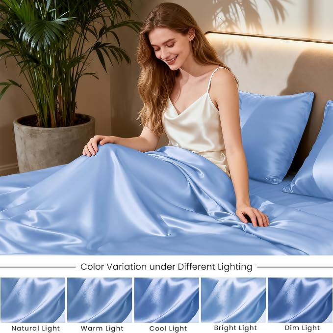 Love's cabin Satin King Sheet Sets - Image 7