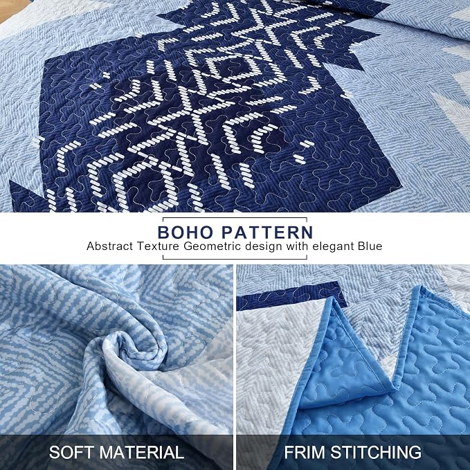 Dintszyayue Boho Quilt Set King Size - Image 4