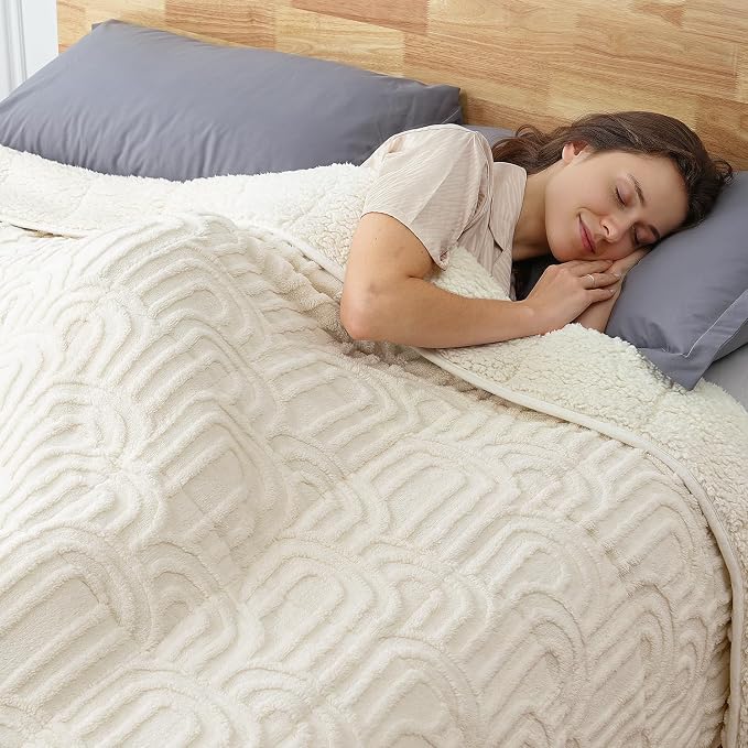 Sherpa Fleece Adult Weighted Blanket Great - Image 9