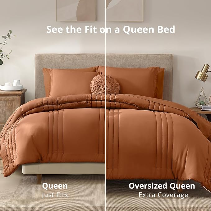 Monbix Oversized Queen Comforter Set - Image 7