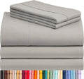 LuxClub 5 PC Split King Sheet Set, Breathable Luxury Bed Sheets, Deep Pockets by LuxClub