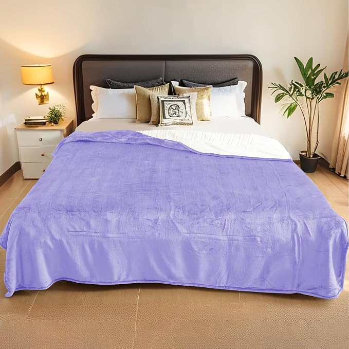 LaffyLo Electric Heated Blanket King Size 90 x 100, Dual Control, Fast Heating - Image 9