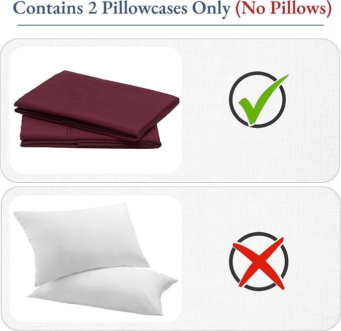 California Design Den King Size Pillows Cases Set of 2 - Image 5