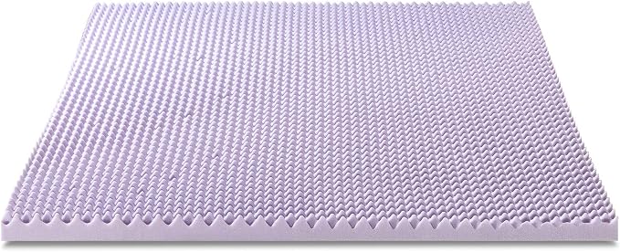 Best Price Mattress 2 Inch Egg Crate Memory Foam Mattress Topper - Image 8
