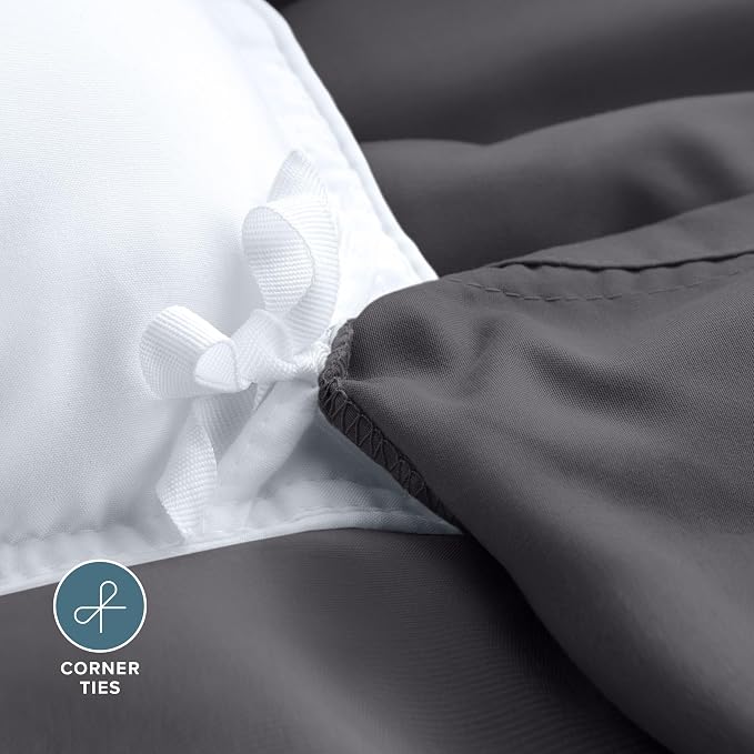 Bare Home Bedding Duvet Cover Oversized Queen - Image 7