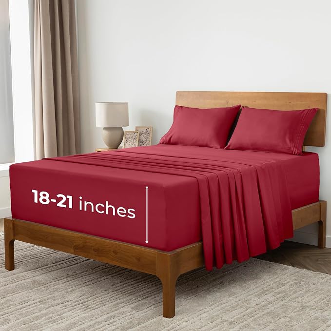 Mellanni Extra Deep Queen Sheets by Mellanni