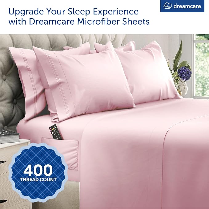 DREAMCARE King Size Sheets Set - Image 5