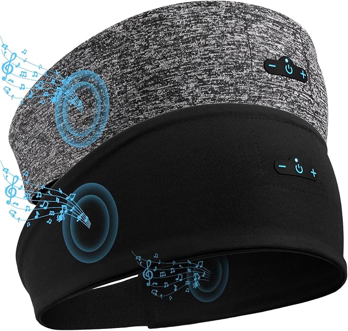 Sleep Headphones Bluetooth Headband by TOPIEI