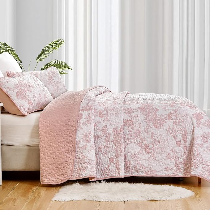 WONGS BEDDING Botanical Quilt Set Full Size - Image 3
