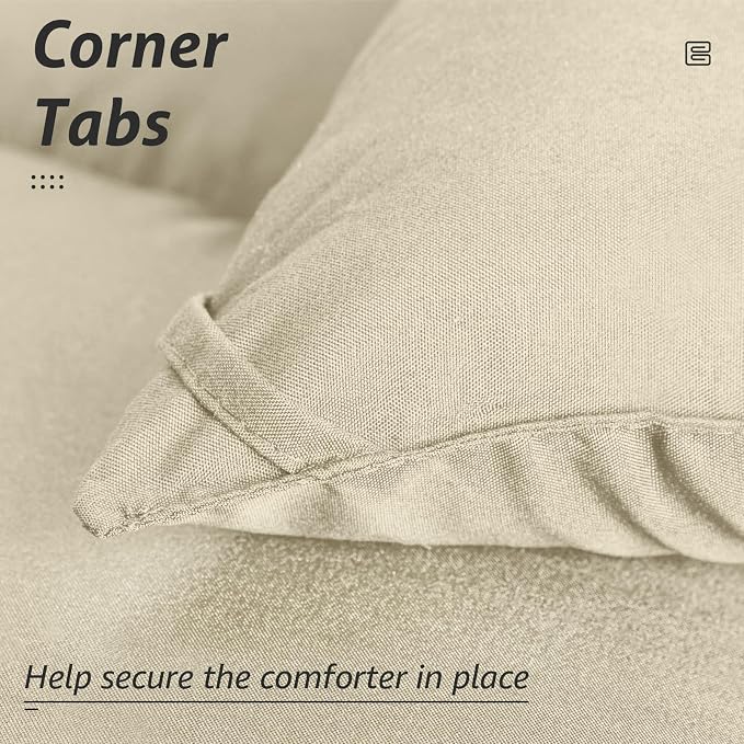 HYLEORY All Season California King Size Bed Comforter - Image 4