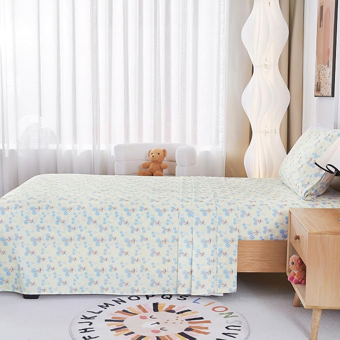 lasoftan Kids Sheet Set Twin Size, Twin Sheet Set - Image 6