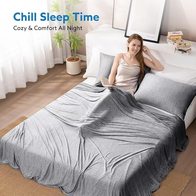 HOMFINE Cooling Blankets for Hot Sleepers - Image 3