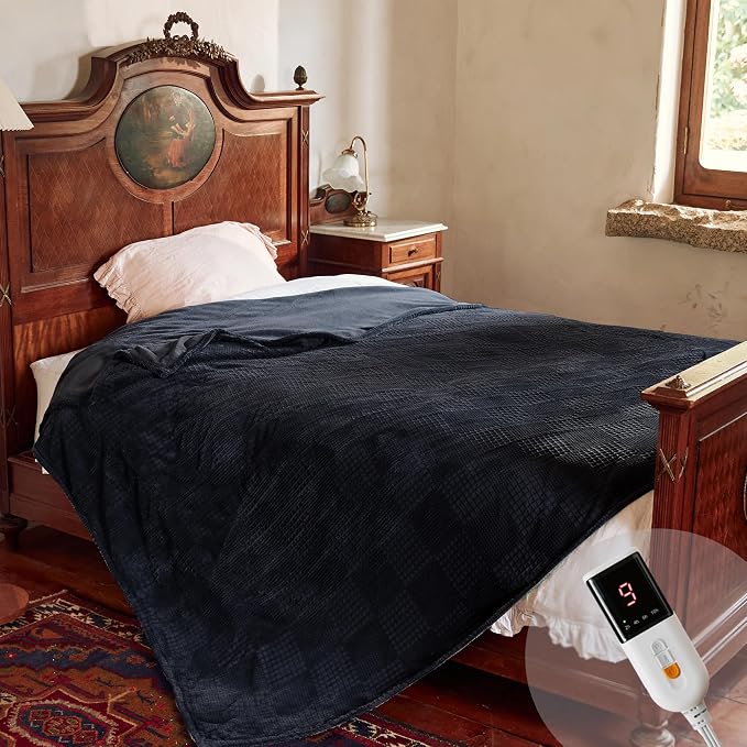 Texciting Electric Blanket Full Size 72''X84'' by TEXCITING