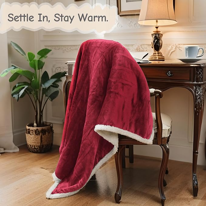 Electric Heated Blanket Queen Size 84"x90", Soft Flannel - Image 9