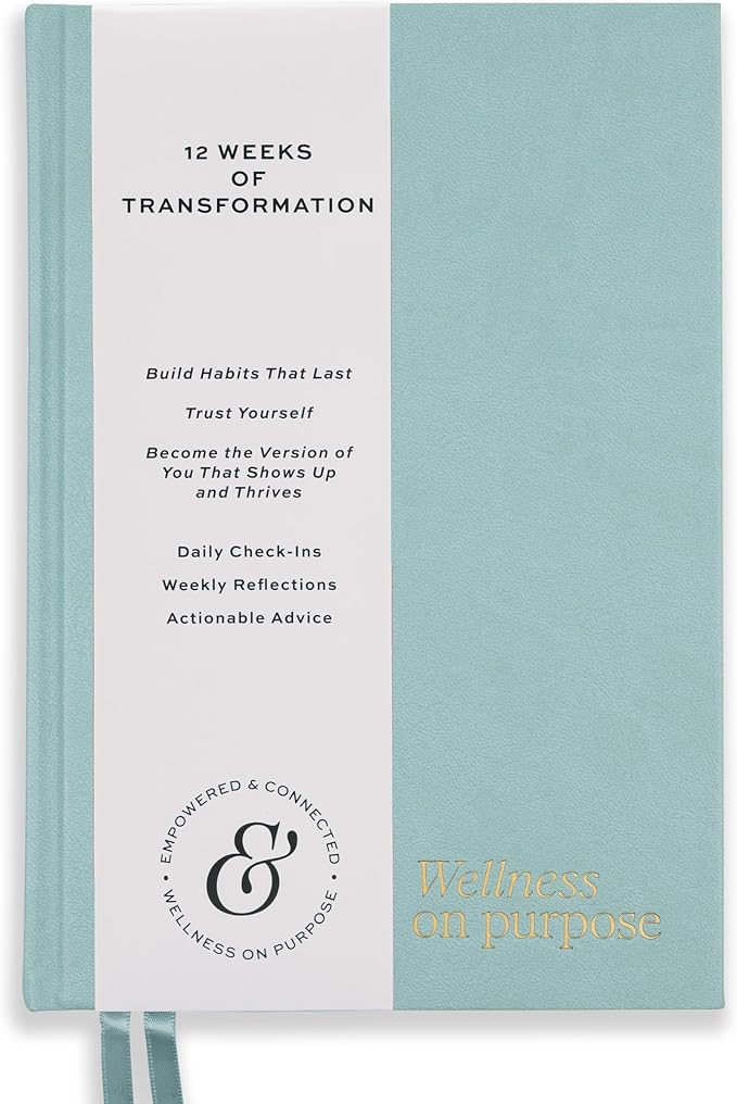 Paper & Progress Wellness Journal – 12-Week Fitness & Self Care Journal by Unknown