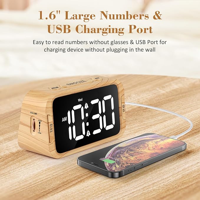 Odokee Digital Dual Alarm Clock - Image 5
