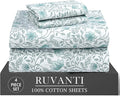RUVANTI 4 Pcs Cotton Sheets by Ruvanti