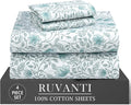 RUVANTI 4 Pcs Cotton Sheets by Ruvanti