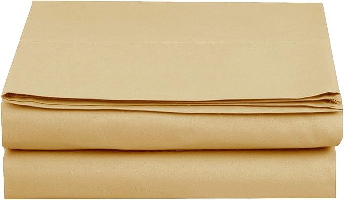 Elegant Comfort Premium Hotel Quality 1-Piece Flat Sheet, Luxury and Softest by ELEGANTCOMFORT
