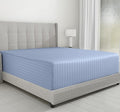 California Design Den Cotton Sateen Damask Stripe Fitted Queen Sheet Only by CaliforniaDesignDen