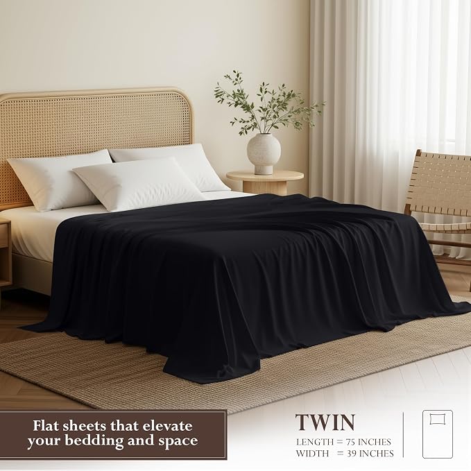 Utopia Bedding Flat Sheets - Image 2
