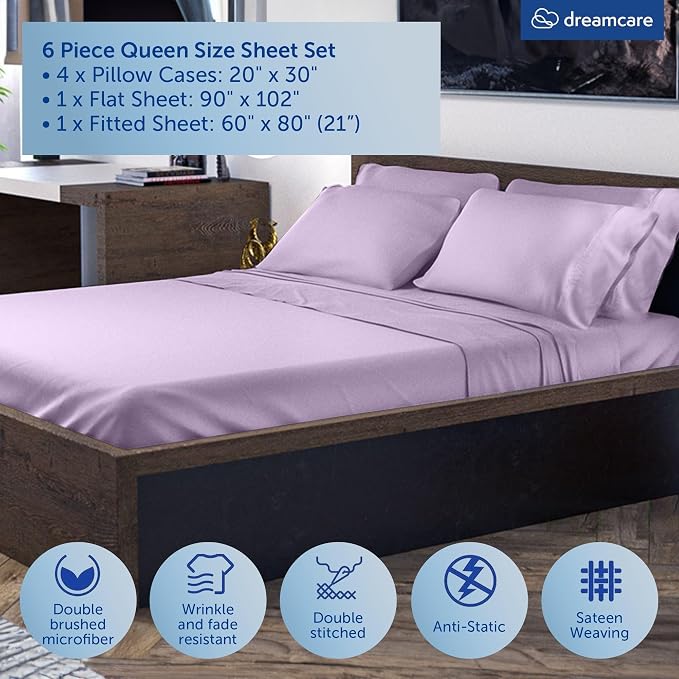 DREAMCARE Queen Sheet Set - Image 3