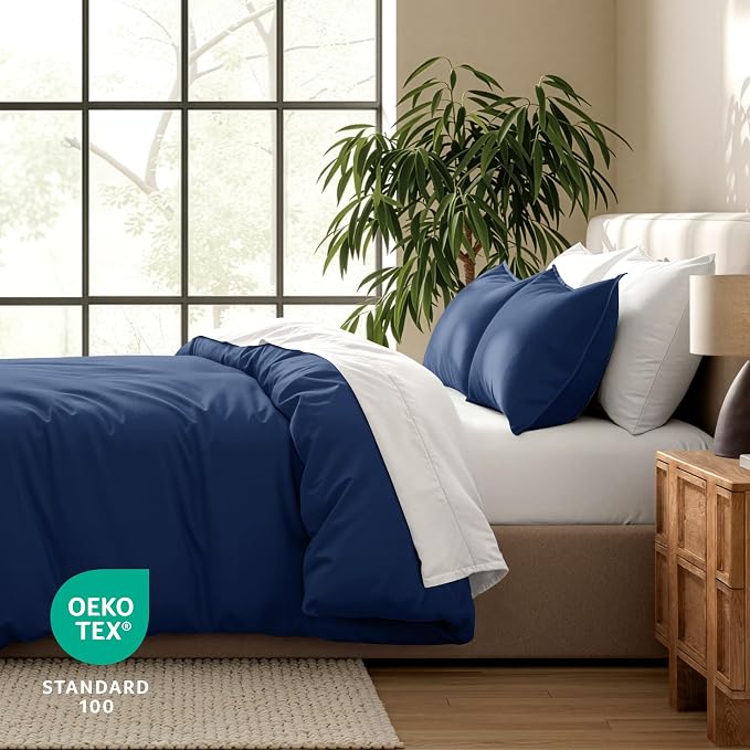 Bare Home Bedding Duvet Cover Oversized King Size - Image 5