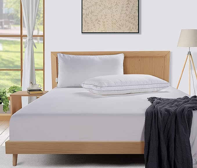 Lane Linen King Size Pillows Set of 2 - Image 6