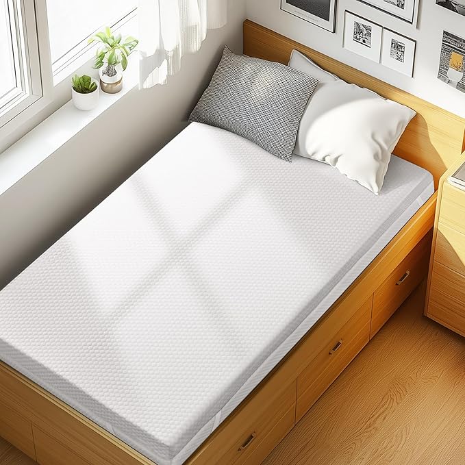 PERLECARE 3 Inch Mattress Topper Twin XL by PERLECARE-Becausewecare%E2%80%A6
