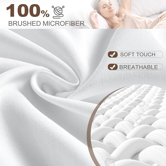 FreshCulture Twin Fitted Sheet Only 2 Pack - Image 2