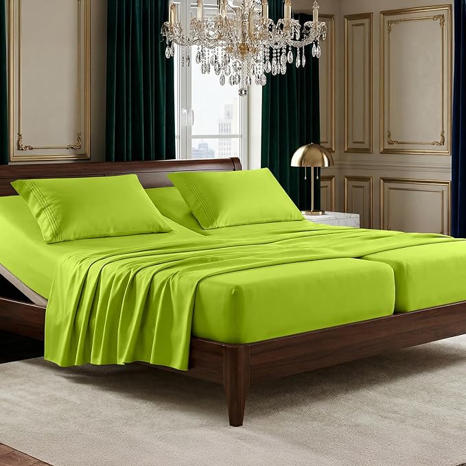 Elegant Comfort Luxurious 1500 Premium Hotel Quality Microfiber Three Line by ELEGANTCOMFORT