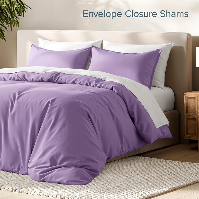 Bare Home Bedding Duvet Cover Queen Size - Image 4