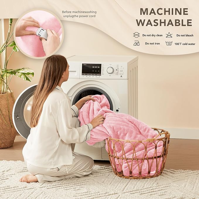 Homemate Electric Heated Blanket Queen - Image 7